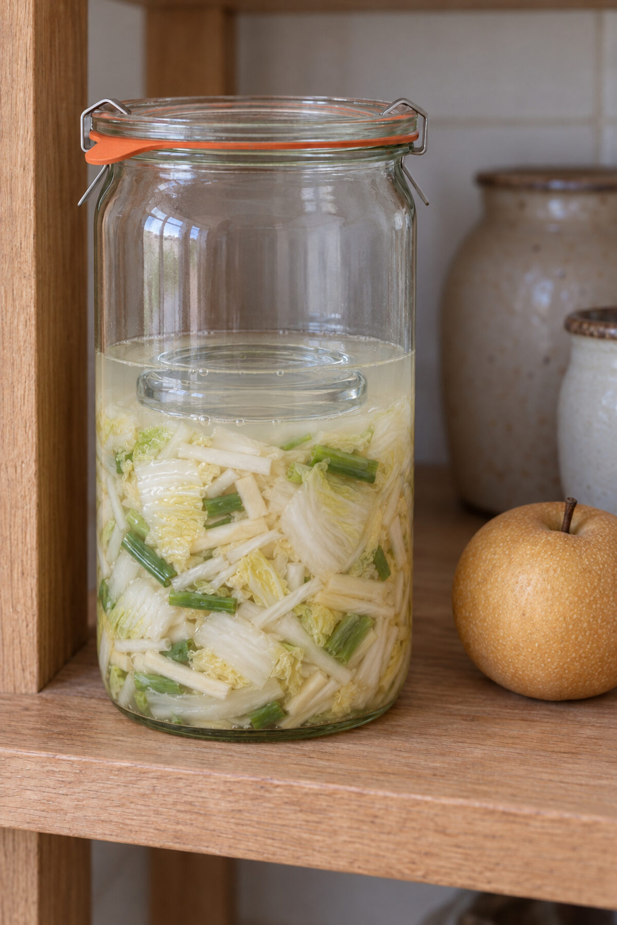 Kimchi blanco (baek kimchi)