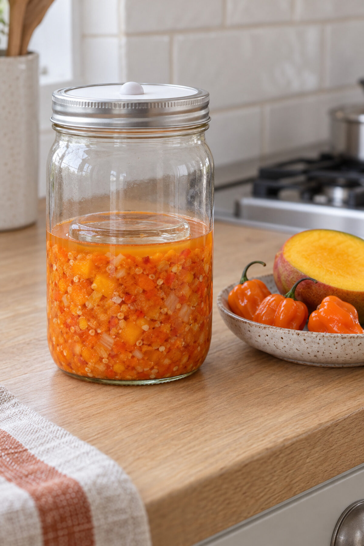 Habanero y mango, día 1