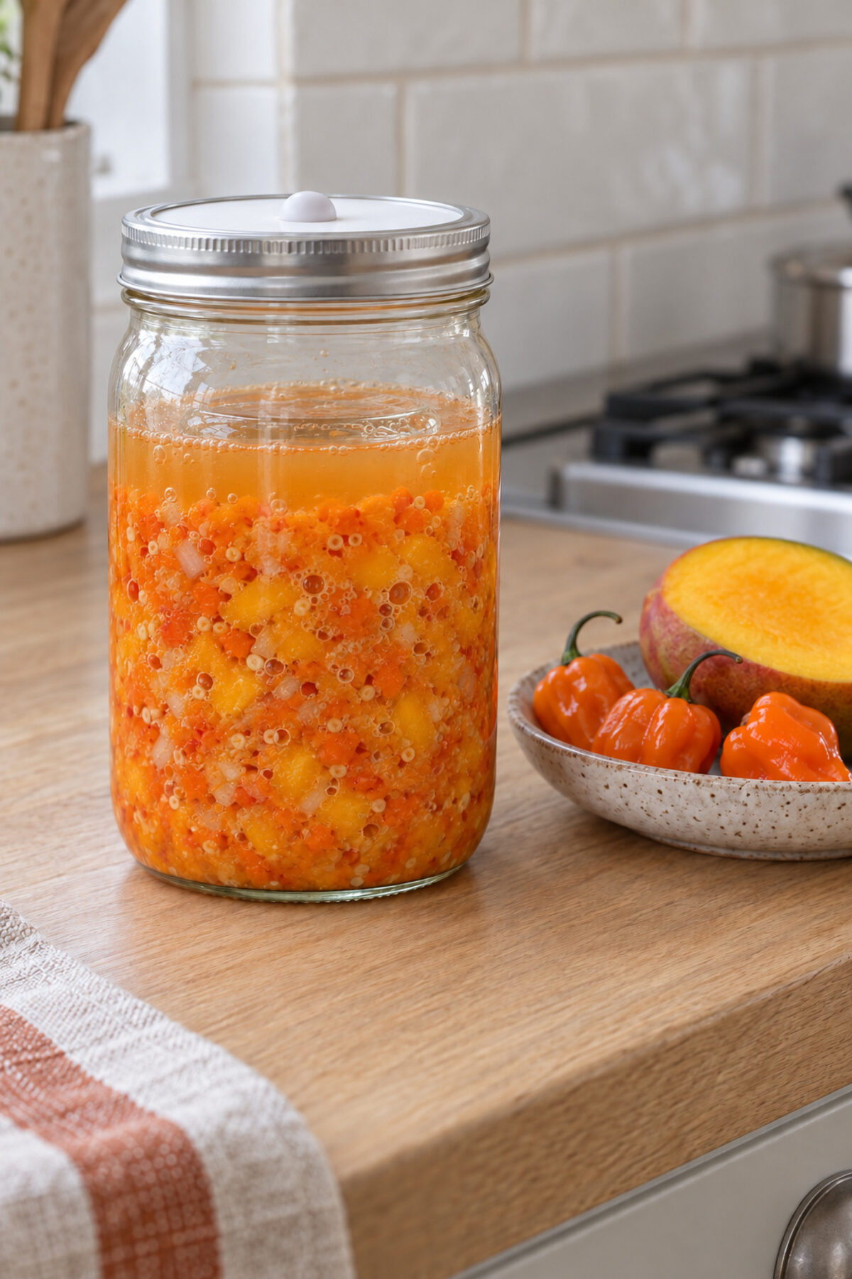 Habanero y mango, día 7