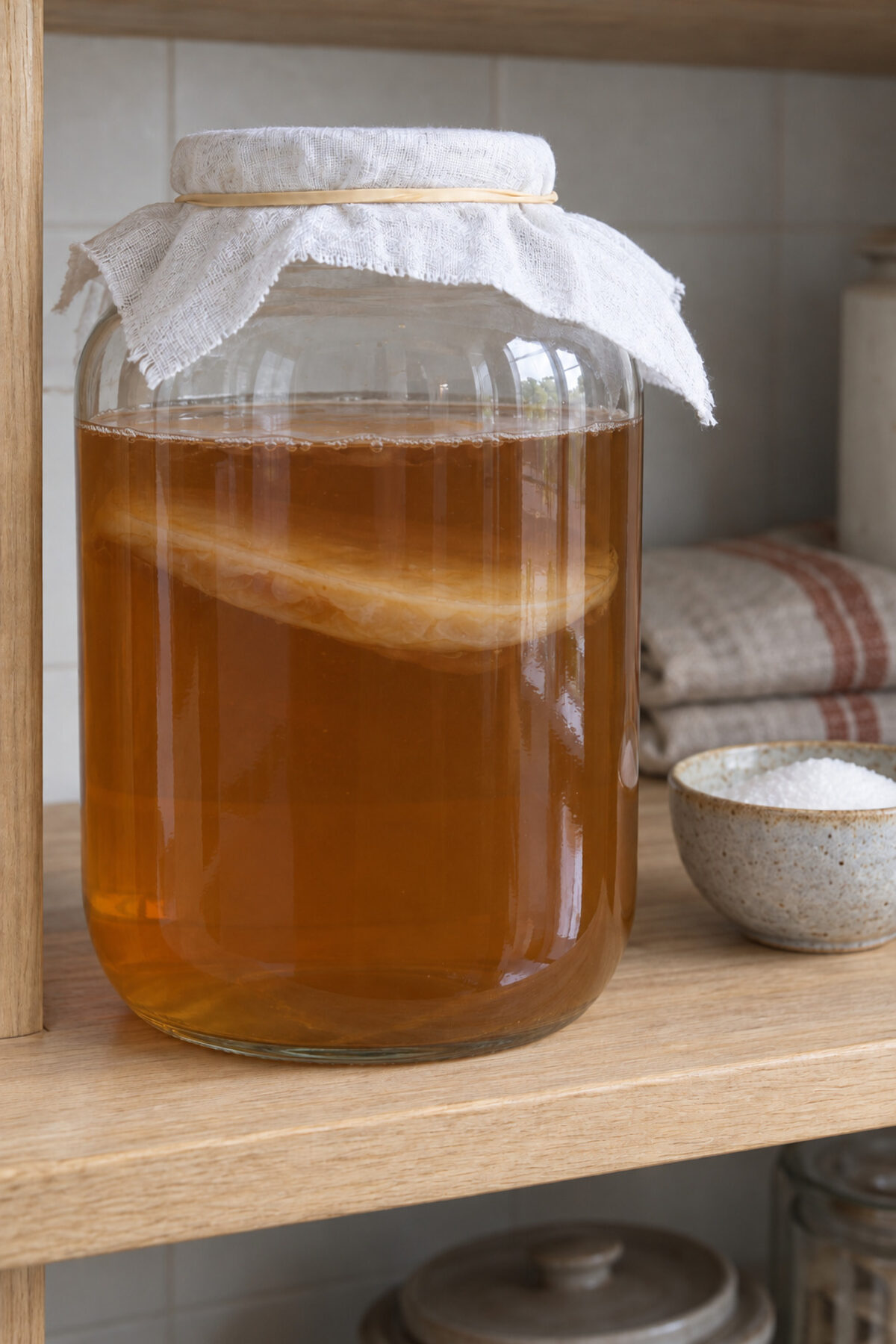 Kombucha casera, día 4