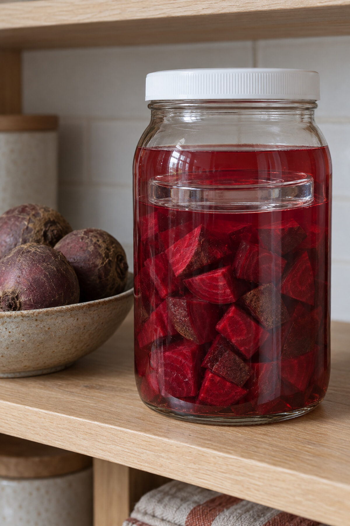 Beet kvass, day 1
