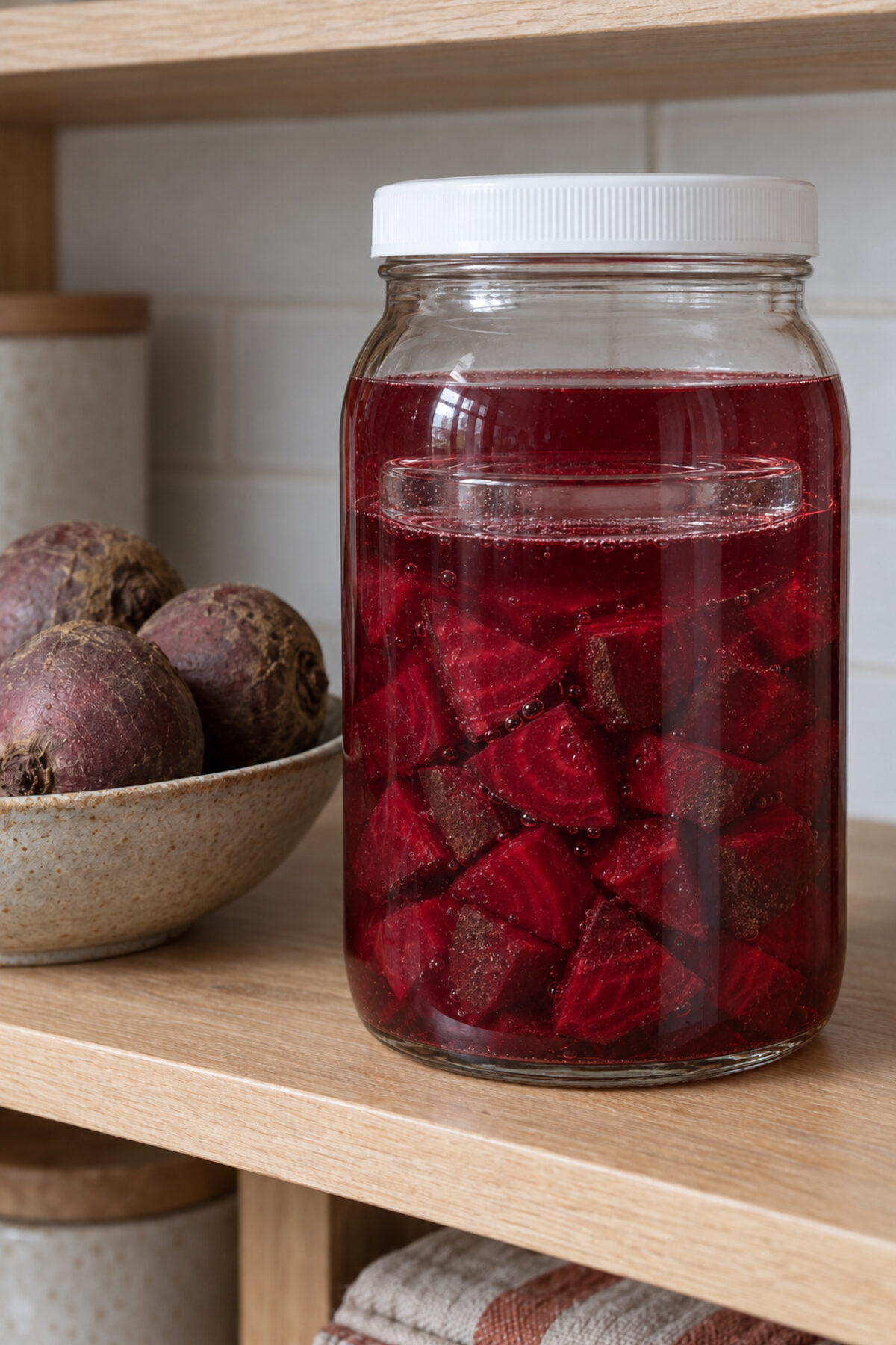 Beet kvass, day 4