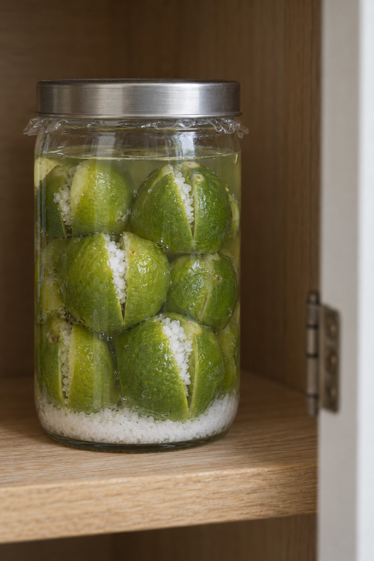 Preserved limes, day 1
