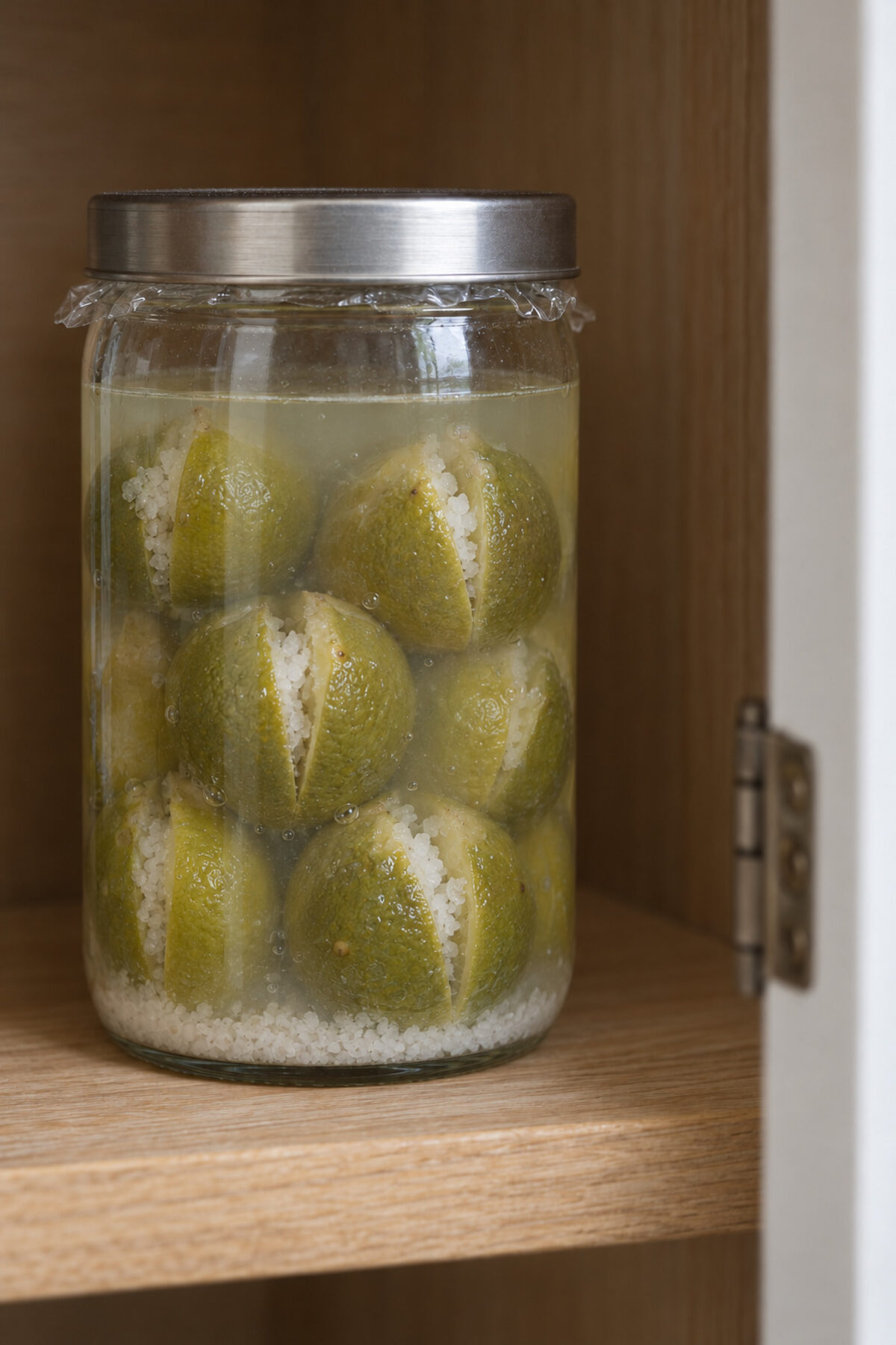 Preserved limes, day 7