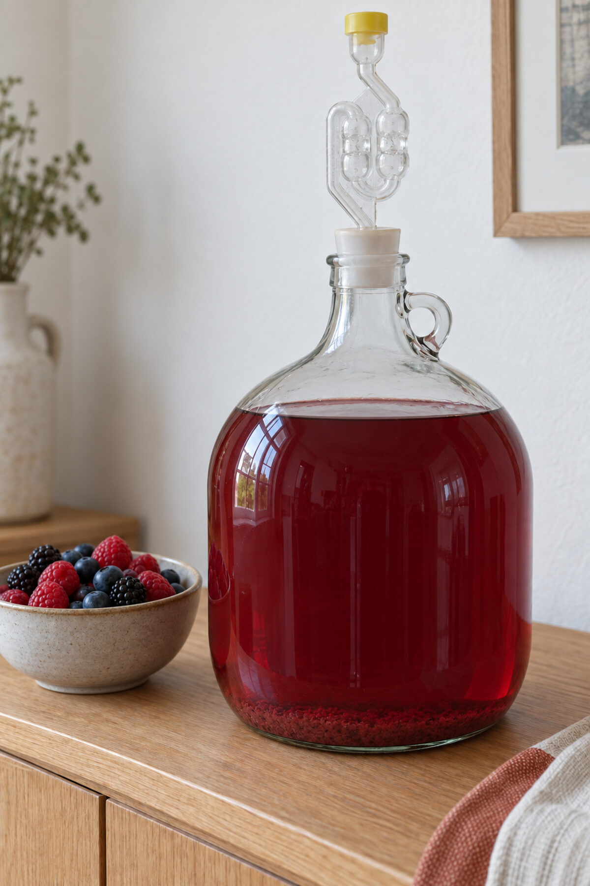 Hidromiel de frutos rojos