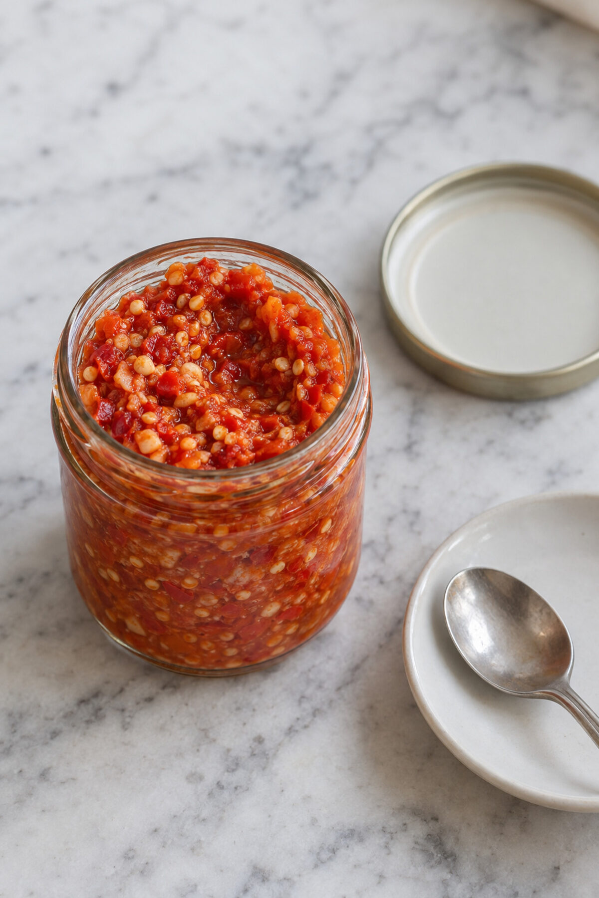 Pasta de ajo y chile