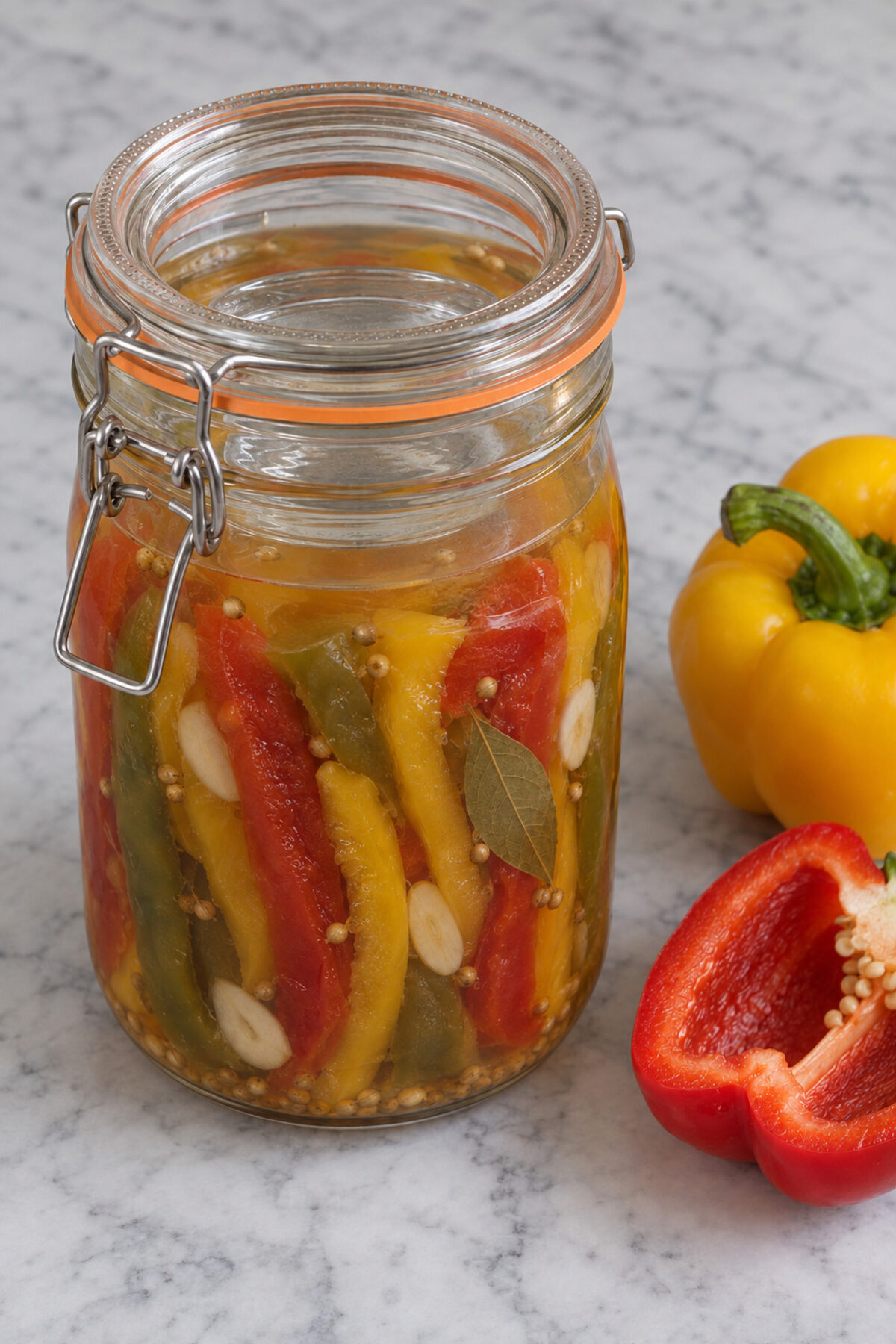 Pimientos fermentados