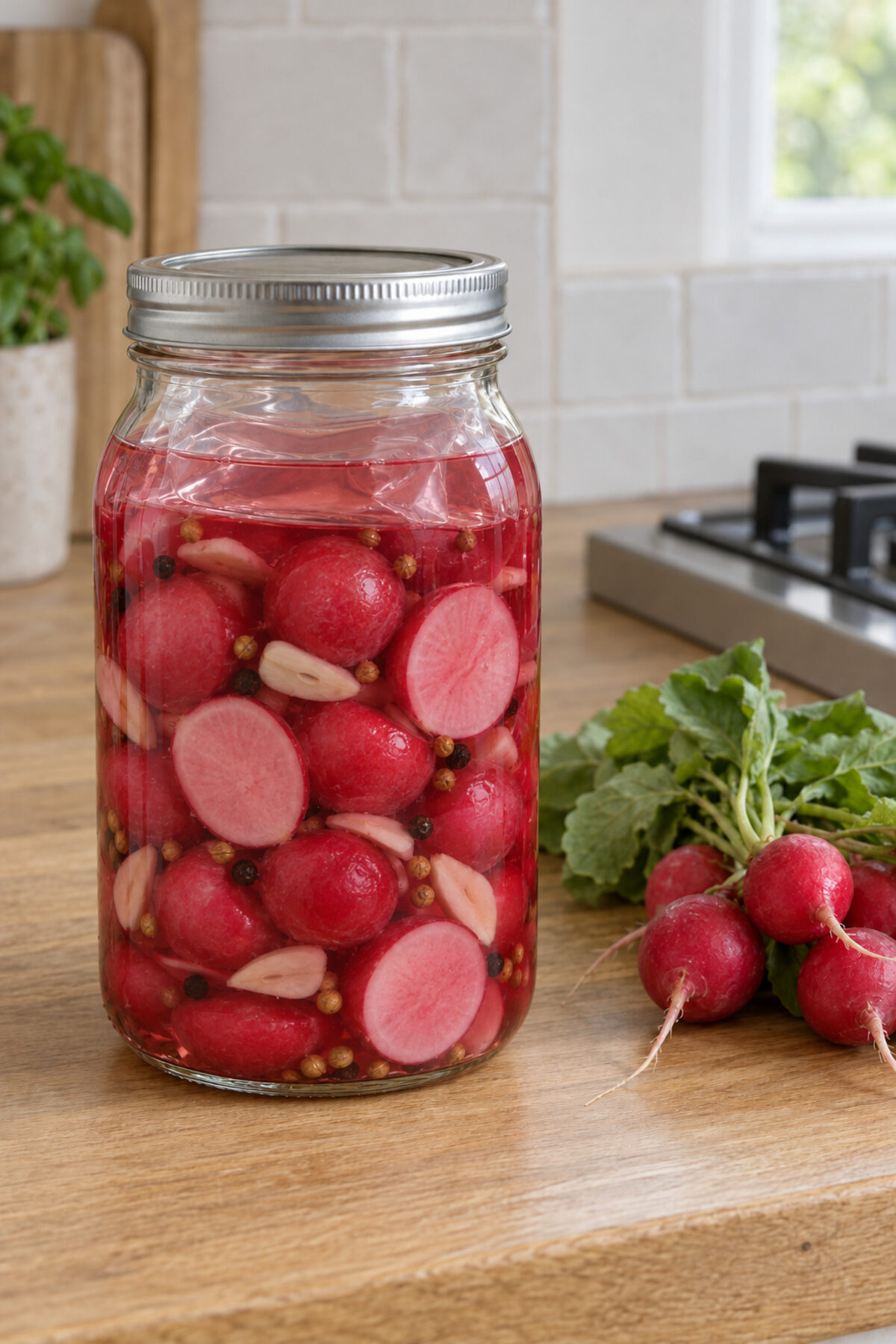 Rábanos fermentados
