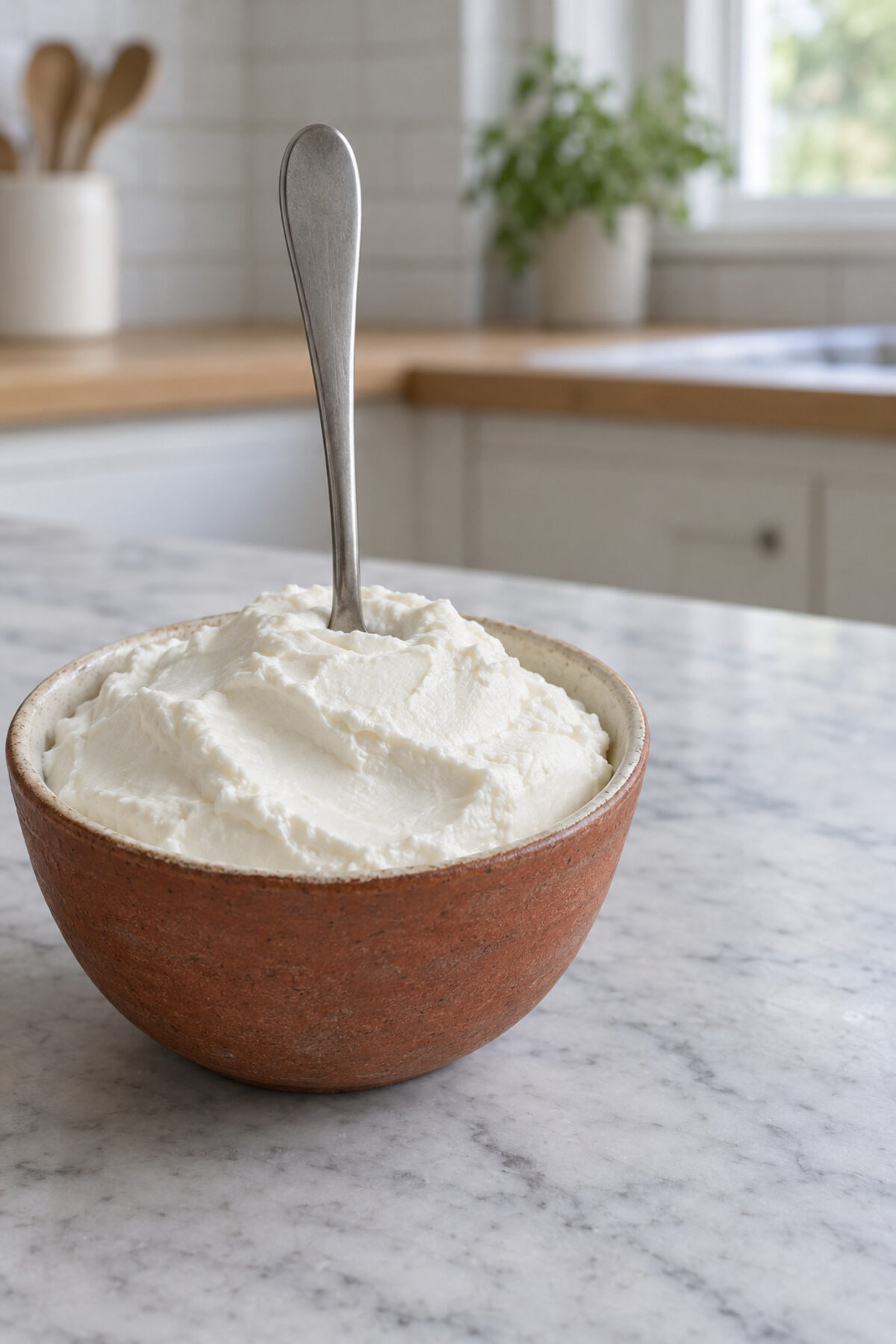 Yogur colado tipo skyr