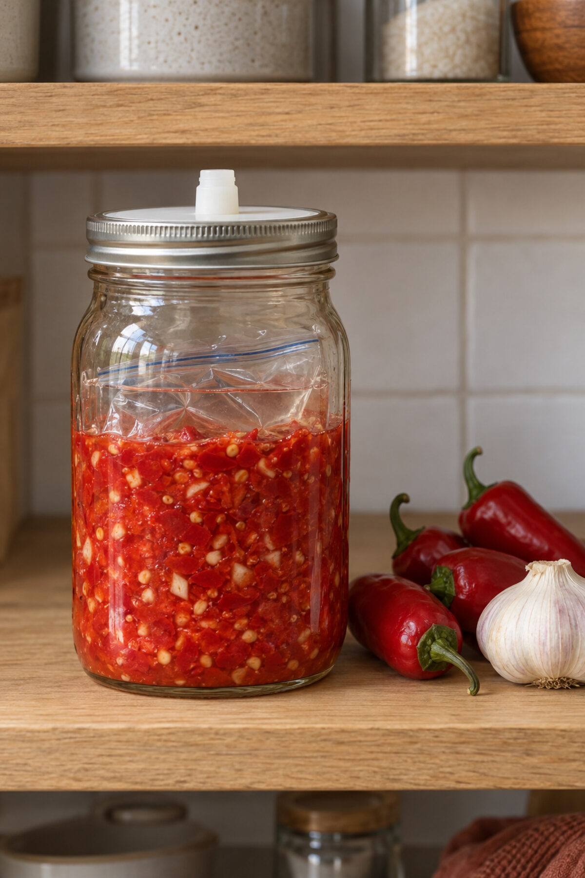 Sriracha casera, día 1